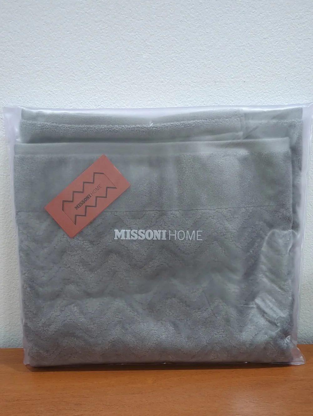 Missoni Home Rex 32 Bath Mat Light Gray NEW